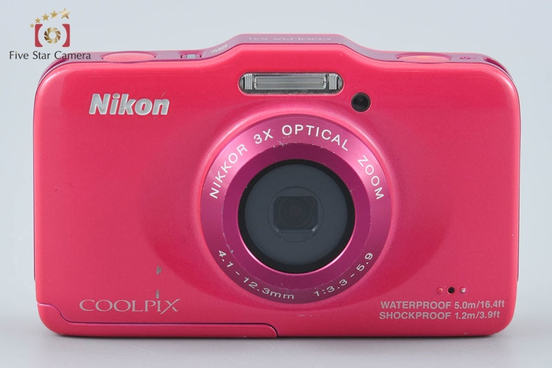 Nikon COOLPIX S31 Pink 10.1 MP Digital Camera from Japan