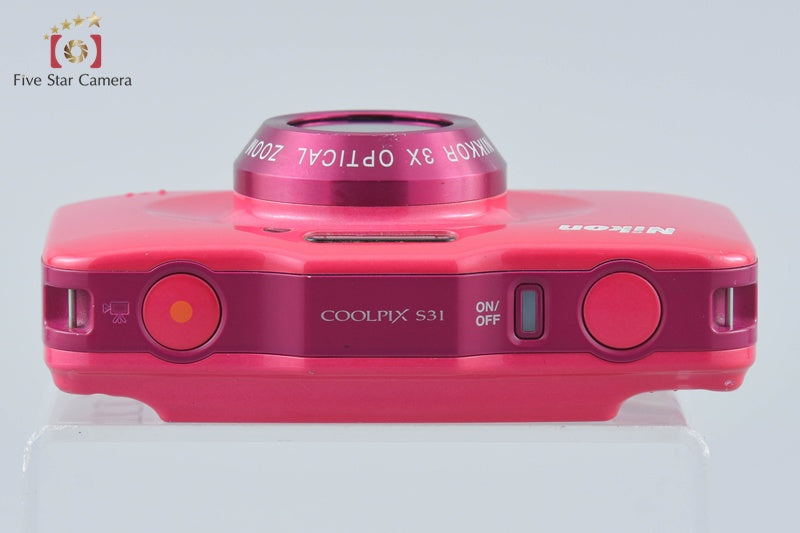 Nikon COOLPIX S31 Pink 10.1 MP Digital Camera from Japan