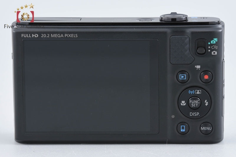 Canon PowerShot SX610 HS Black 20.2 MP Digital Camera from Japan