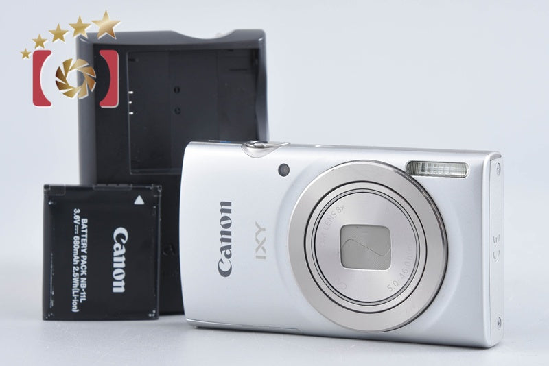 Canon IXY 180 Silver 20.0 MP Digital Camera from Japan