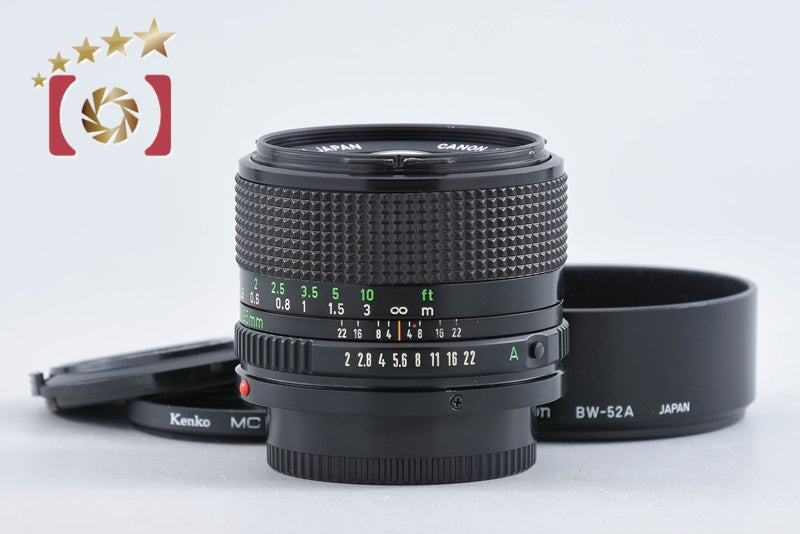 Canon New FD 35mm f/2 from Japan