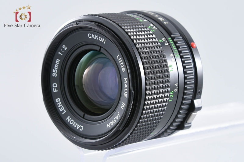 Canon New FD 35mm f/2 from Japan