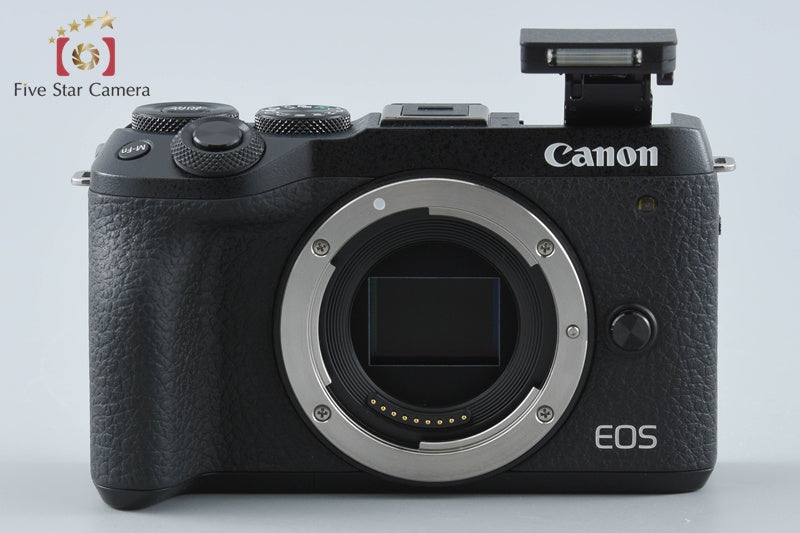 Canon EOS M6 Mark II Black 32.5 MP Digital Mirrorless Camera Body from Japan
