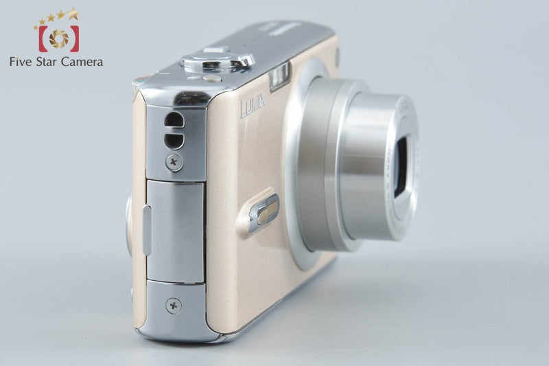 Panasonic LUMIX DMC-FX07 Gloss Gold 7.2 MP Digital Camera from Japan