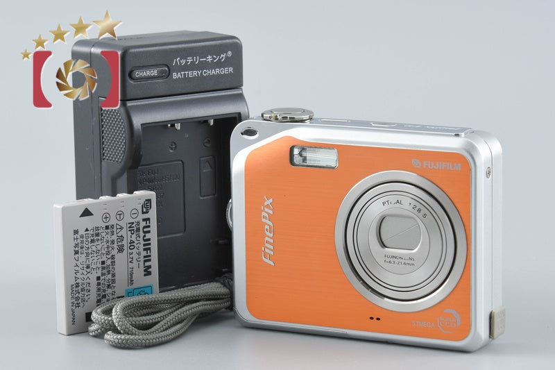 Fujifilm FinePix V10 Orange 5.1 MP Digital Camera from Japan