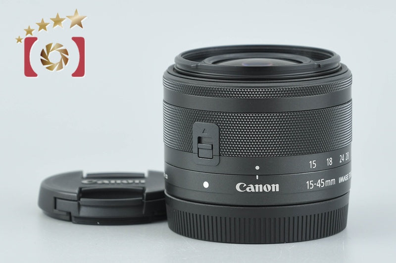 Canon EF-M 15-45mm f/3.5-6.3 IS STM Black from Japan