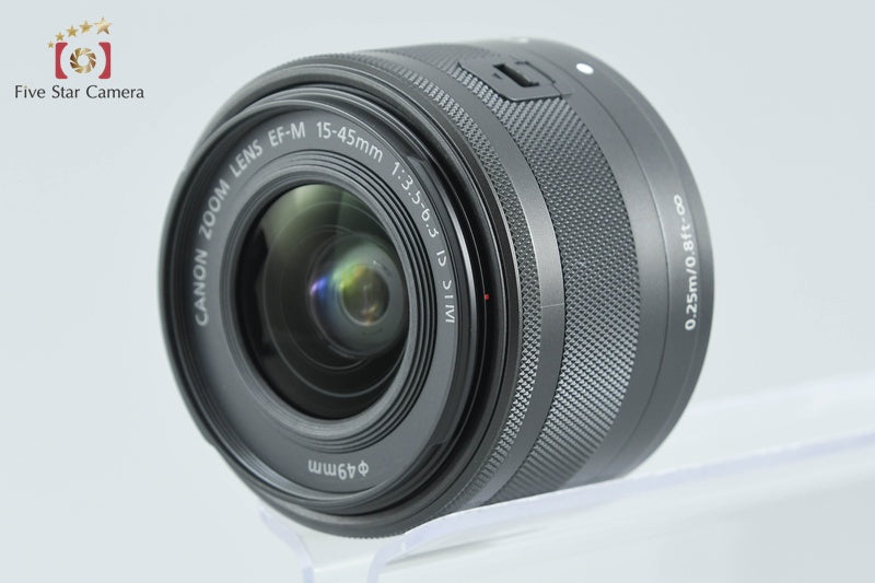 Canon EF-M 15-45mm f/3.5-6.3 IS STM Black from Japan
