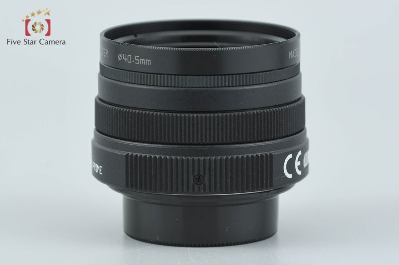 PENTAX SMC 01 Standard Prime 8.5mm f/1.9 AL IF for Q Mount from Japan