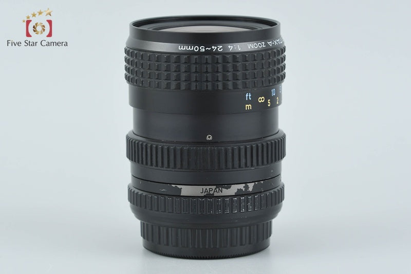 PENTAX SMC A ZOOM 24-50mm f/4 from Japan