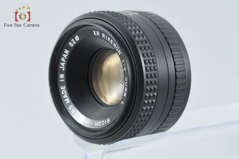 Ricoh XR RIKENON 50mm f/2 L PENTAX K Mount Lens from Japan