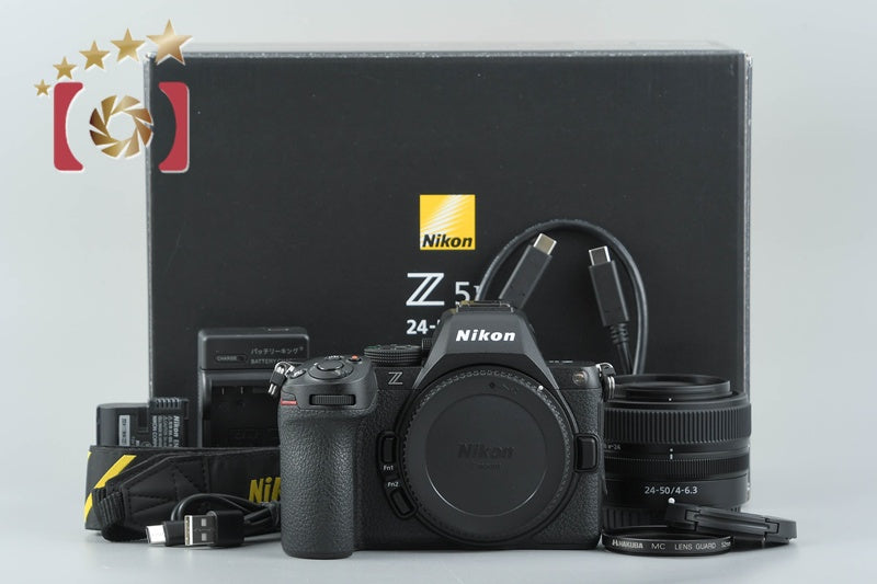"Count 577" Nikon Z5II 24.5 MP Digital Camera 24-50 Lens w/ Box from Japan