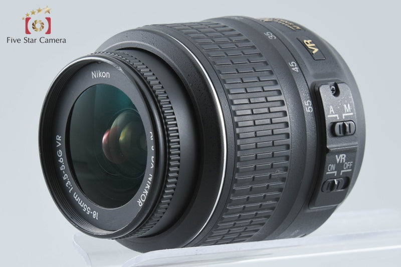 Nikon D5000 12.3 MP DSLR Camera 18-55 VR Lens from Japan