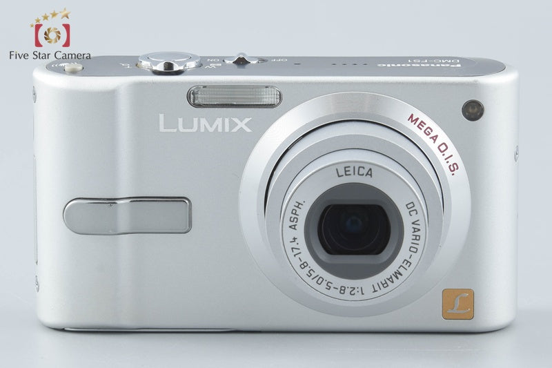 Panasonic LUMIX DMC-FS1 Silver 6.0 MP Digital Camera from Japan