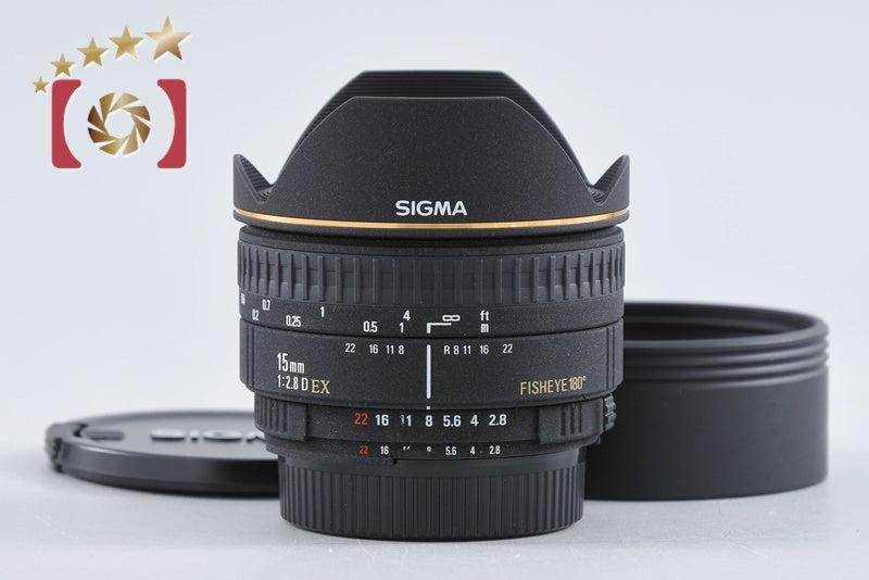 Sigma 15mm f/2.8 D EX FISHEYE for Nikon from Japan