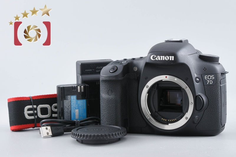"Shutter count 1,318" Canon EOS 7D 18.0 MP Digital SLR Camera Body from Japan