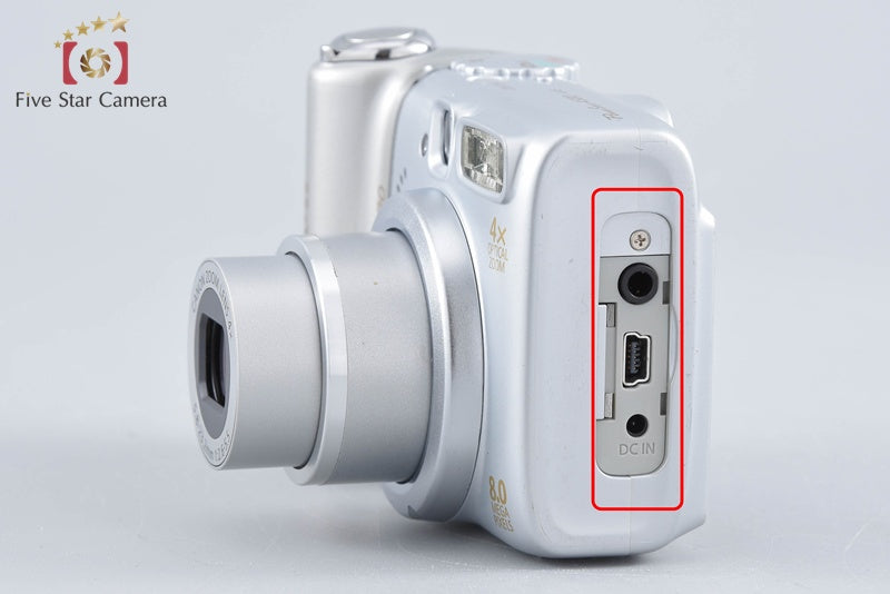 Canon PowerShot A580 8.0 MP Digital Camera from Japan