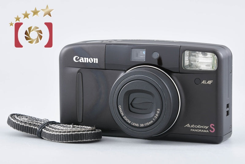 Canon Autoboy S PANORAMA Brown Black 35mm Point & Shoot Film Camera from Japan