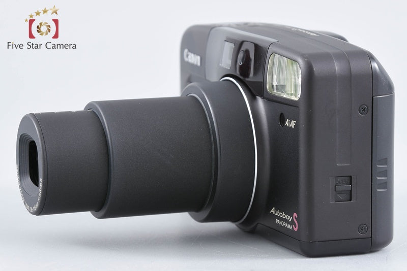 Canon Autoboy S PANORAMA Brown Black 35mm Point & Shoot Film Camera from Japan