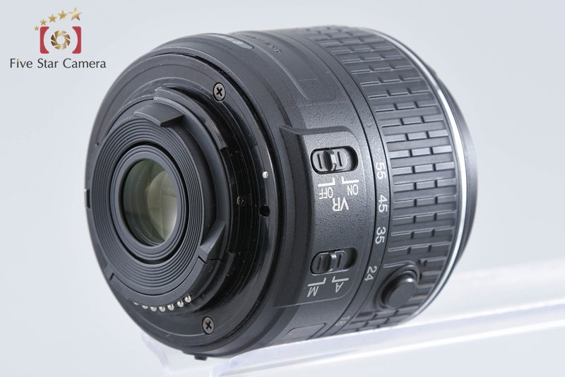 Nikon D5500 Black 24.2 MP Digital SLR Camera 18-55 VR II Lens from Japan