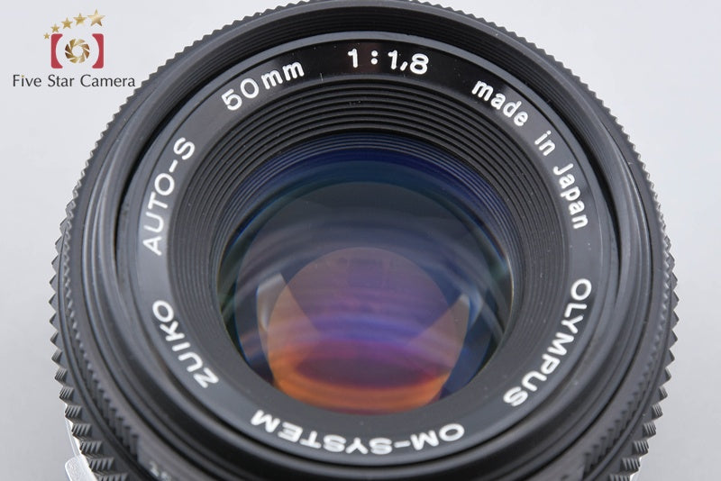Olympus ZUIKO AUTO-S 50mm f/1.8 from Japan