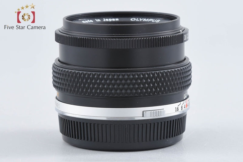 Olympus ZUIKO AUTO-S 50mm f/1.8 from Japan