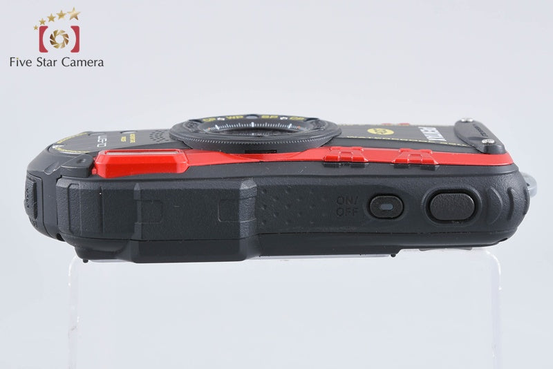 RICOH PENTAX WG-10 Red 14.0 MP Waterproof Action Camera from Japan