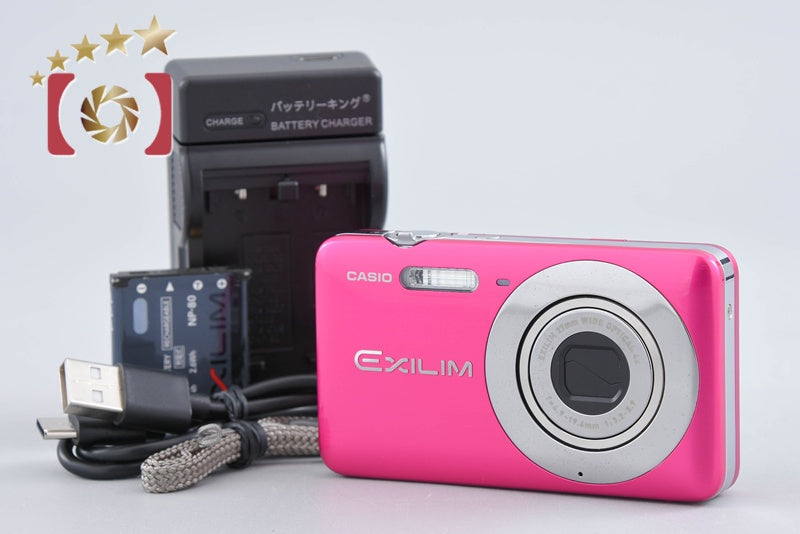 CASIO EXILIM EX-Z800 Cherry Pink 14.1 MP Digital Camera from Japan