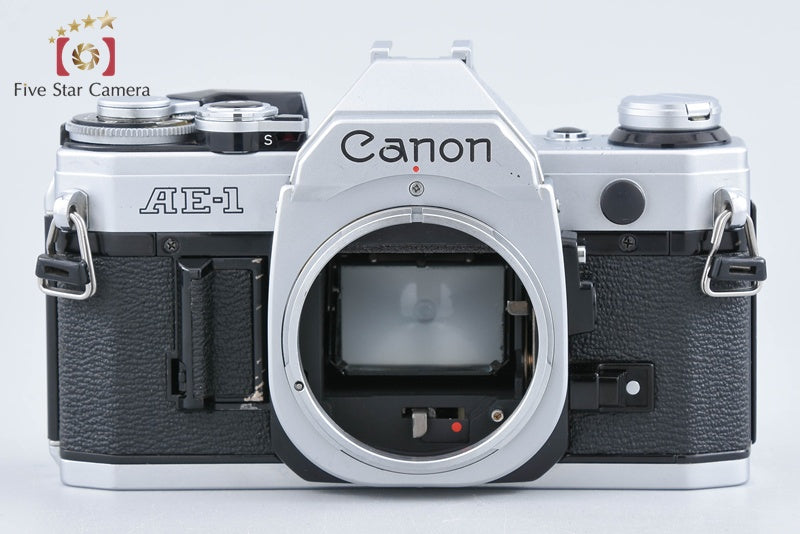 Canon AE-1 Silver 35mm SLR Film Camera Body from Japan