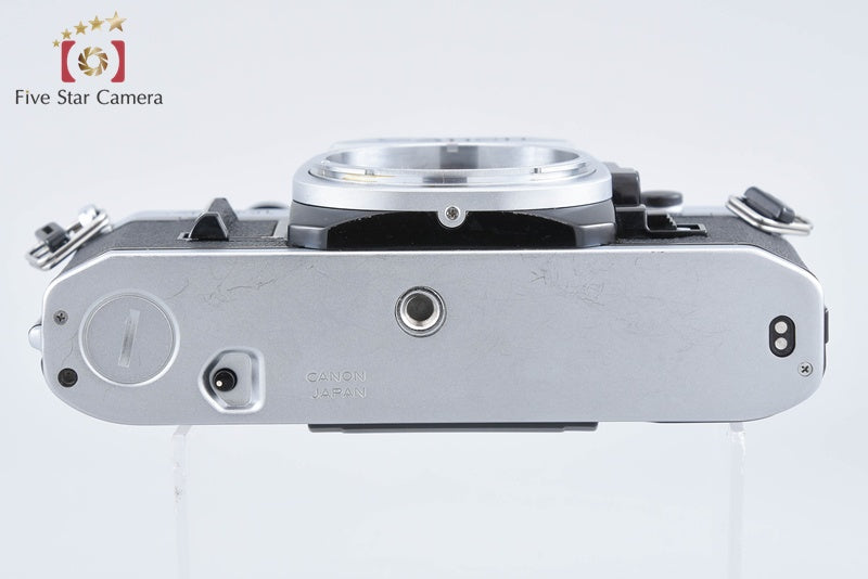 Canon AE-1 Silver 35mm SLR Film Camera Body from Japan