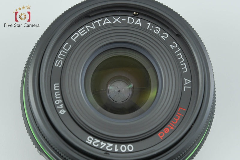 PENTAX SMC DA 21mm f/3.2 AL Limited Black from Japan