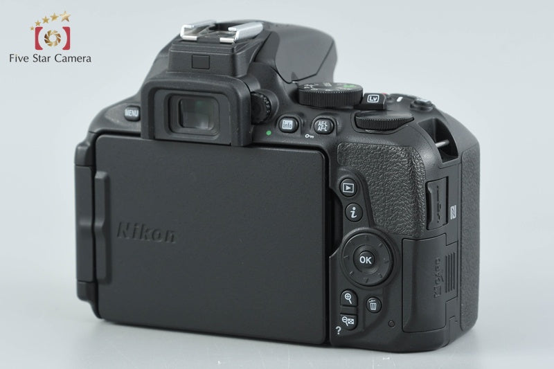 Nikon D5600 24.2 MP Digital SLR Camera 18-55 70-300 VR Lenses from Japan