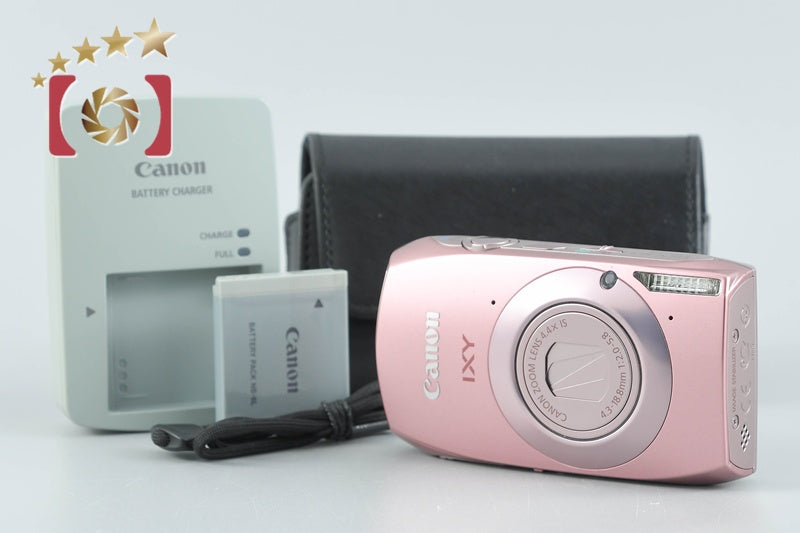 Canon IXY 32S Pink 12.1 MP Digital Camera from Japan