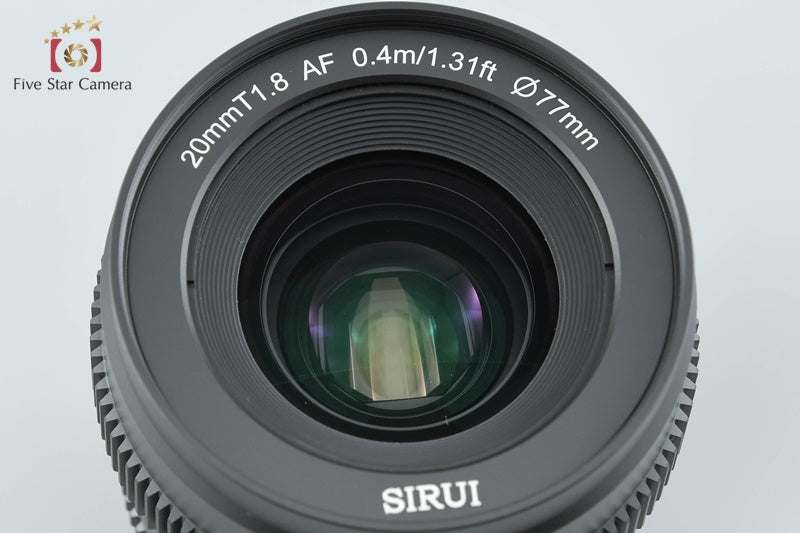 SIRUI 20mm T1.8 Anamorphic 1.33x S35 for Micro Four Thirds w/ Box from Japan