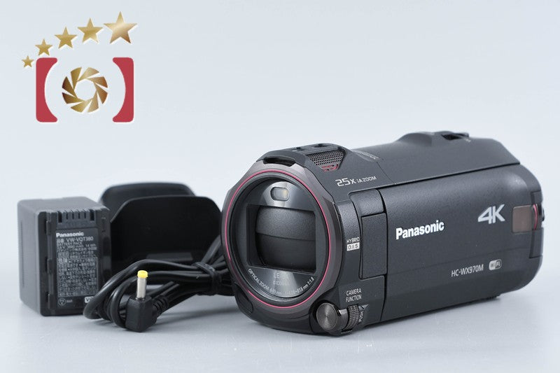 Panasonic HC-WX970M Black 4K Digital Camcorder from Japan