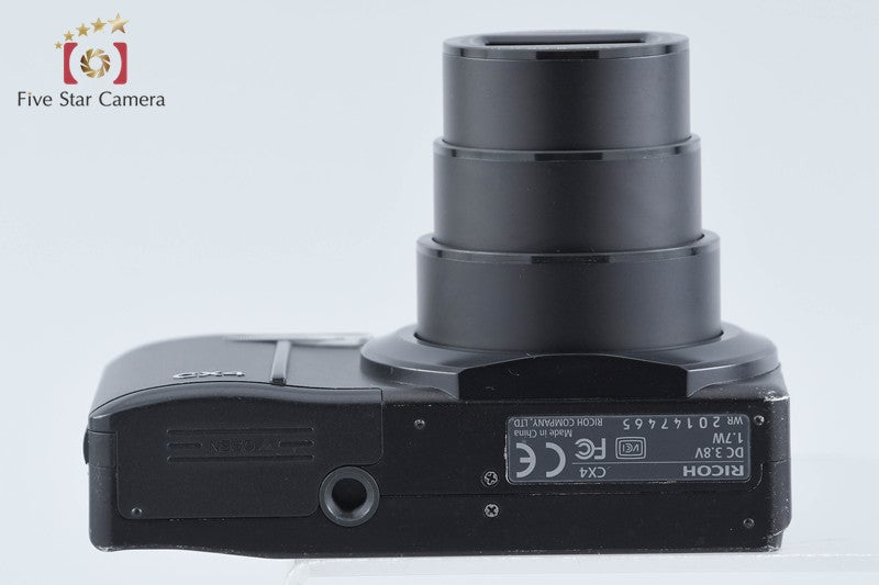 "Shutter count 4,331" Ricoh CX4 Black 10.0 MP Digital Camera from Japan
