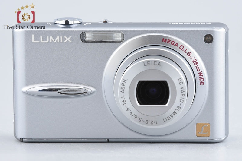 Panasonic LUMIX DMC-FX30 Precious Silver 7.2 MP Digital Camera w/ Box from Japan