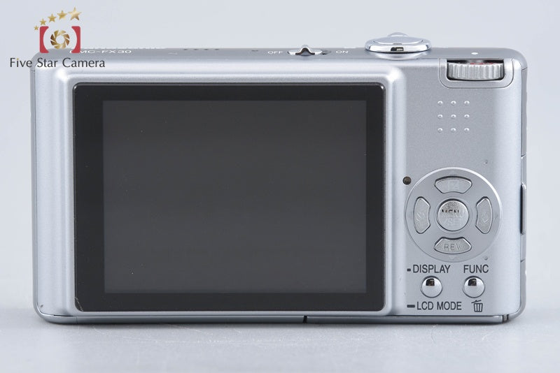Panasonic LUMIX DMC-FX30 Precious Silver 7.2 MP Digital Camera w/ Box from Japan