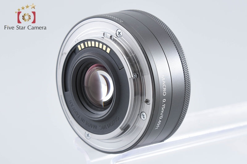 Canon EF-M 22mm f/2 STM Black from Japan