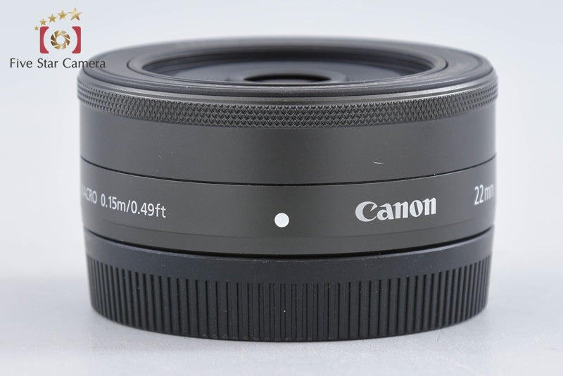 Canon EF-M 22mm f/2 STM Black from Japan