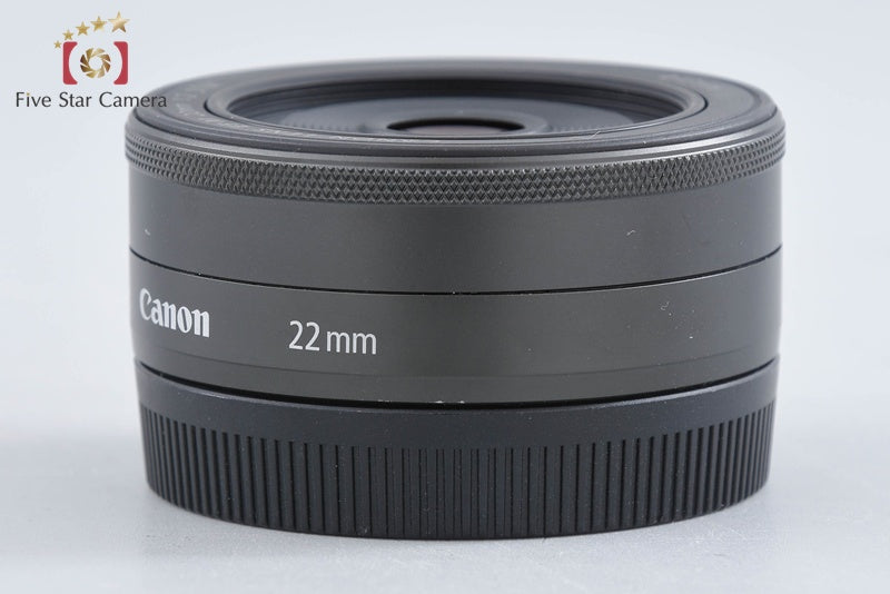 Canon EF-M 22mm f/2 STM Black from Japan