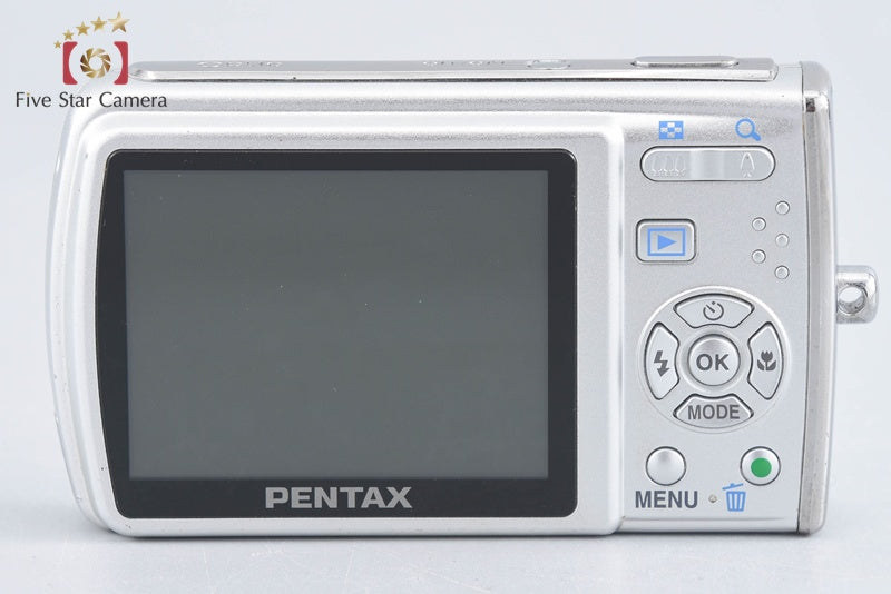 PENTAX Optio M40 Silver 8.0 MP Digital Camera from Japan