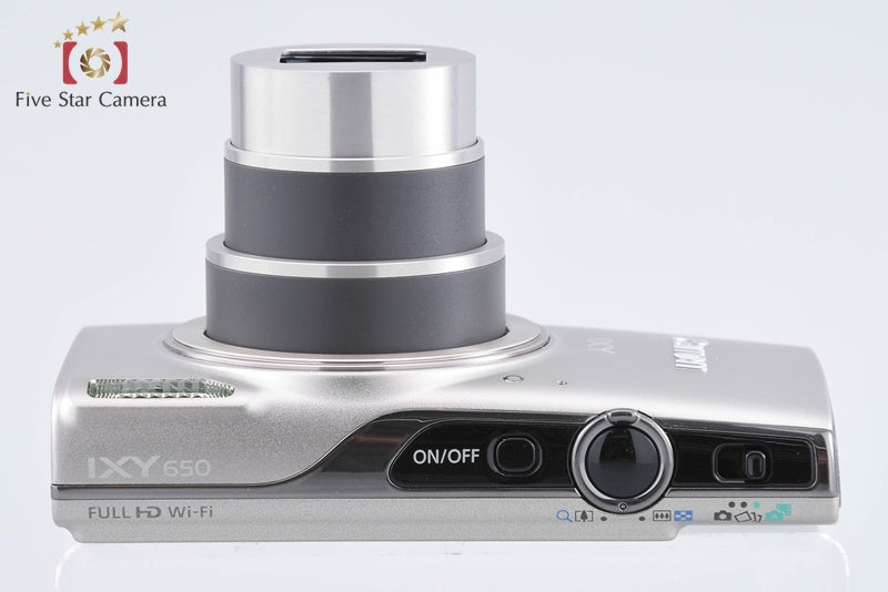 Canon IXY 650 Silver 20.0 MP Digital Camera from Japan