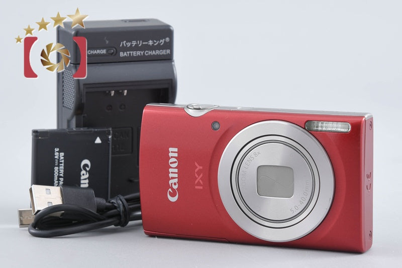 Canon IXY 200 Red 20.0 MP Digital Camera from Japan