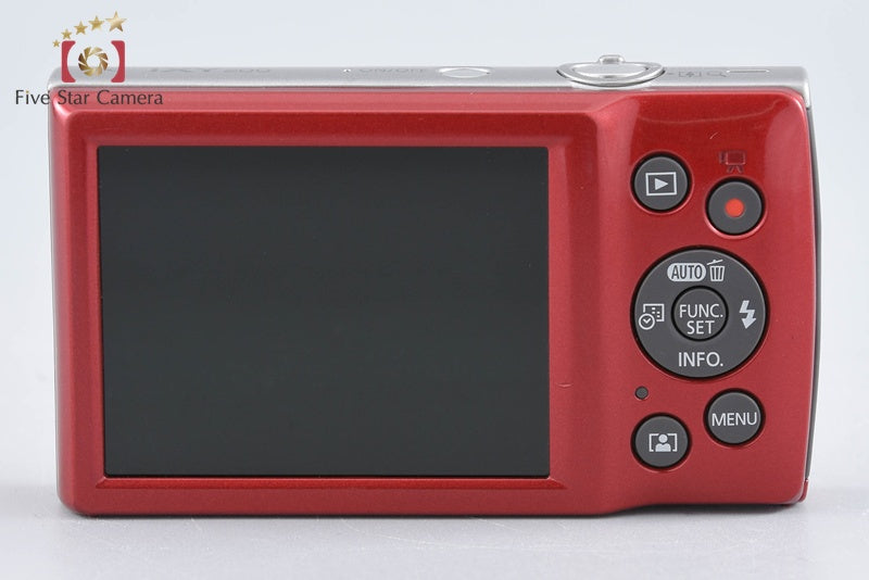 Canon IXY 200 Red 20.0 MP Digital Camera from Japan