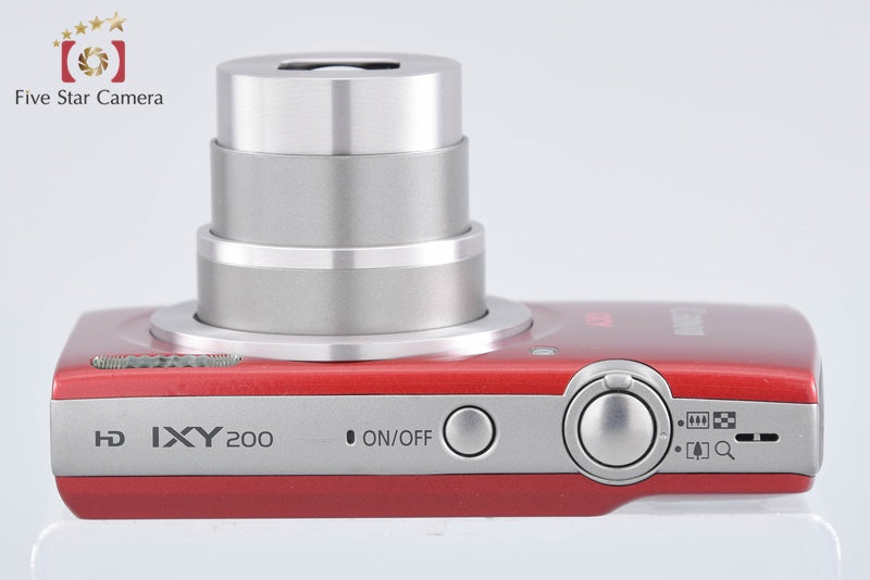 Canon IXY 200 Red 20.0 MP Digital Camera from Japan