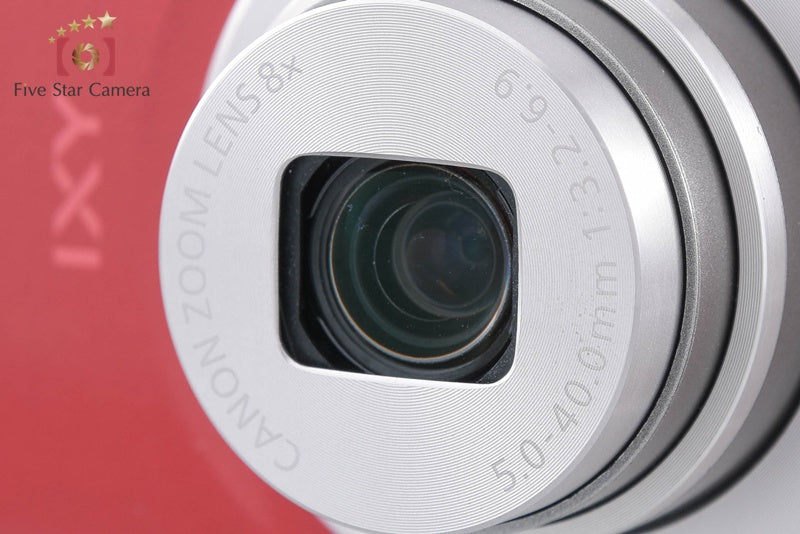 Canon IXY 200 Red 20.0 MP Digital Camera from Japan