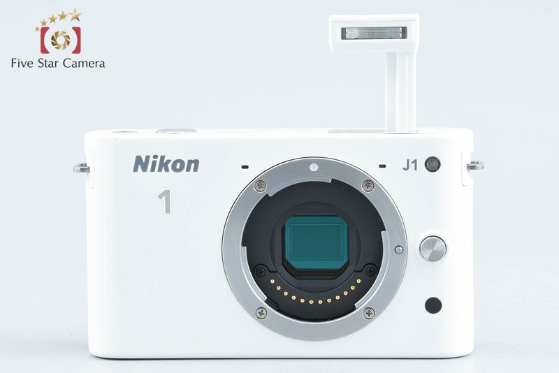 Nikon 1 J1 White 10.1 MP Digital Camera Body from Japan