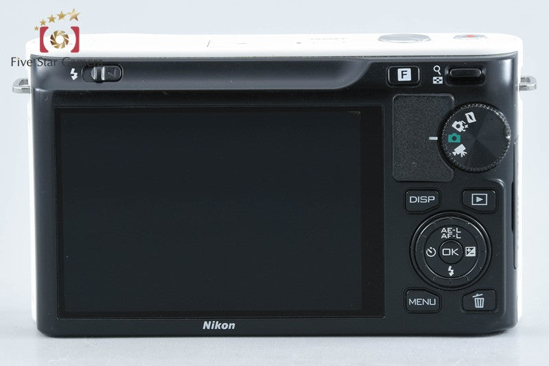 Nikon 1 J1 White 10.1 MP Digital Camera Body from Japan