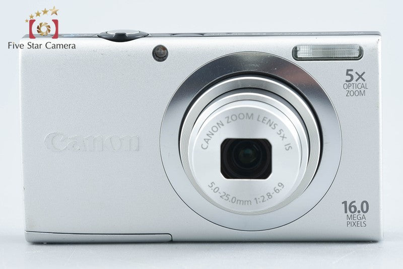 Canon PowerShot A2400 IS Silver 16.0 MP Digital Camera from Japan
