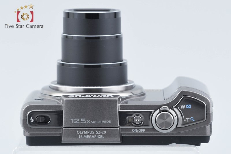Olympus SZ-20 Silver 16.0 MP Digital Camera from Japan